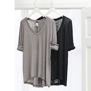 We the free free people grey top sold out size XS